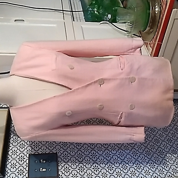 Jones New York vintage y2k pink 8 office blazer jacket - Picture 1 of 2